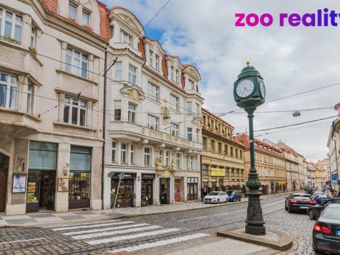 Pronájem bytu 2+kk, Praha - Malá Strana, Karmelitská, 40 m2