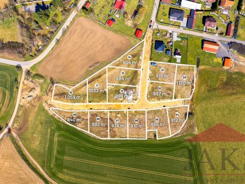 Prodej pozemku pro bydlení, Záboří, 865 m2