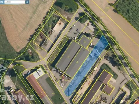Dražba komerčního pozemku, Bělotín, 2172 m2