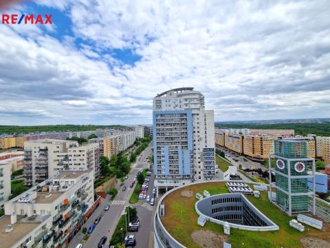 Pronájem bytu 1+kk, Praha - Stodůlky, Sluneční náměstí, 35 m2