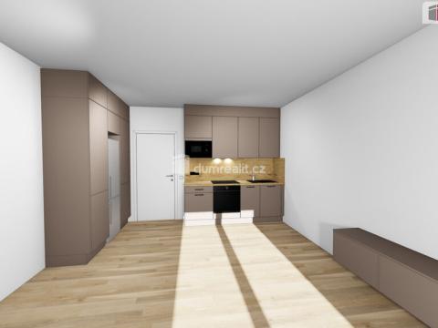 Pronájem bytu 1+kk, Praha - Libeň, Nad Kolčavkou, 30 m2