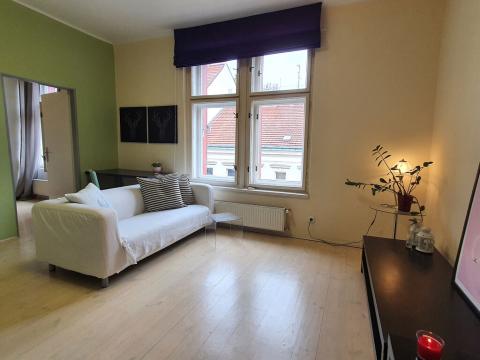 Pronájem bytu 2+kk, Praha - Vinohrady, Slezská, 50 m2