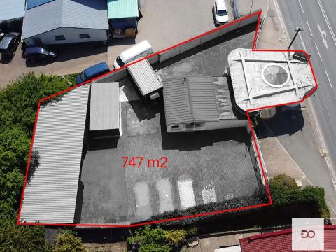 Pronájem komerčního pozemku, Hradec Králové, Koutníkova, 747 m2