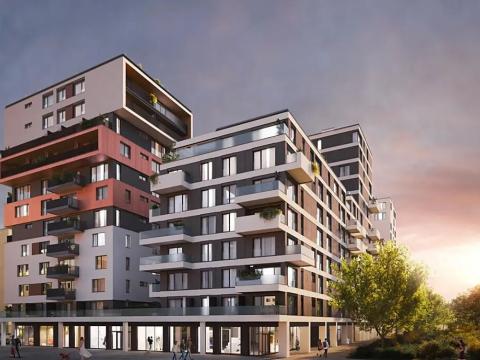Pronájem bytu 1+kk, Praha - Stodůlky, Hábova, 56 m2