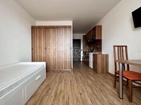 Pronájem bytu 1+kk, Brno, Křivánkovo náměstí, 26 m2