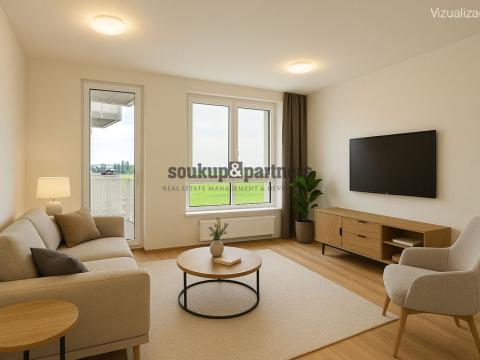 Pronájem bytu 2+kk, Praha - Dolní Měcholupy, Kardausova, 59 m2