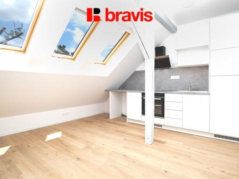 Pronájem bytu 1+kk, Brno, Zemkova, 22 m2