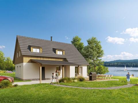 Prodej pozemku, Frymburk, 1128 m2