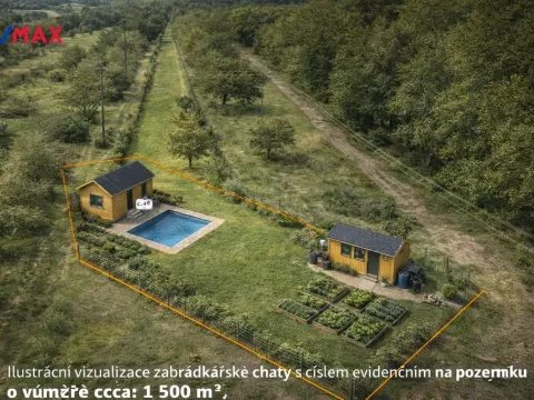 Prodej zahrady, Holešov, 1500 m2