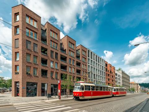 Pronájem bytu 2+kk, Praha - Smíchov, Nádražní, 54 m2