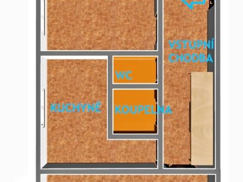 Prodej bytu 2+1, Šternberk, Nádražní, 56 m2