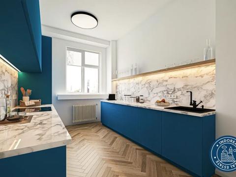 Prodej bytu 2+1, Praha - Karlín, Sokolovská, 85 m2