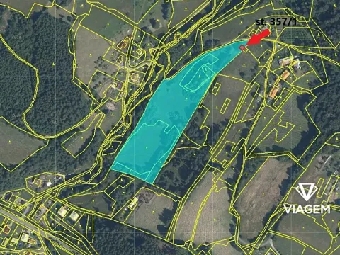 Prodej podílu pole, Valašská Bystřice, 2083 m2