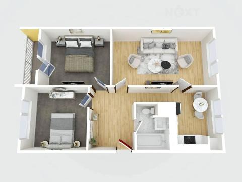 Prodej bytu 3+1, Vrchlabí, Dukelská, 74 m2