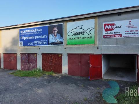 Pronájem garáže, Tábor, garáže-Černé mosty, 20 m2