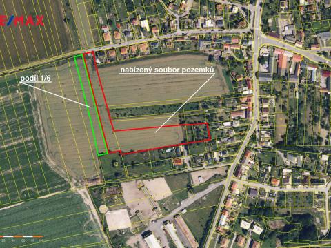 Prodej pozemku pro bydlení, Olomouc - Droždín, 12631 m2