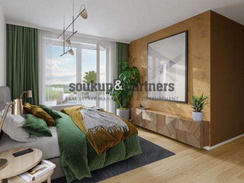 Prodej bytu 2+kk, Praha - Ruzyně, Huppnerova, 59 m2