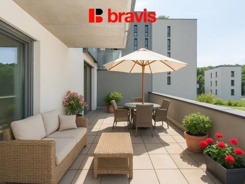 Prodej bytu 2+kk, Brno - Pisárky, Poříčí, 56 m2