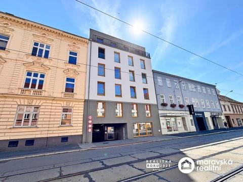 Pronájem bytu 1+kk, Brno, Hybešova, 31 m2