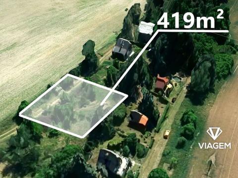 Prodej zahrady, Liběchov, 424 m2