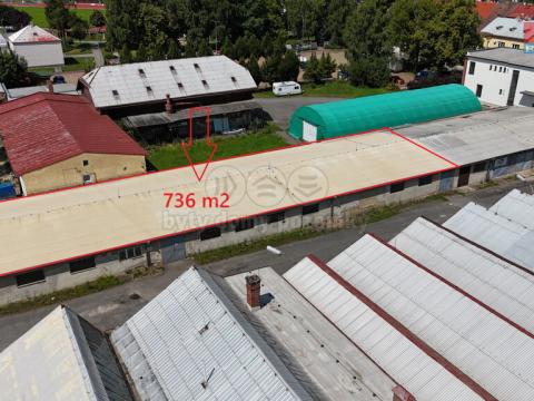 Pronájem skladu, Svitavy, U Stadionu, 736 m2
