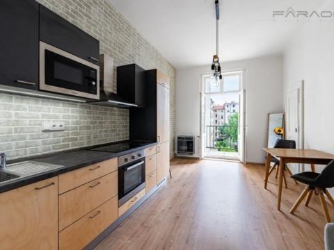 Pronájem bytu 2+kk, Praha - Vinohrady, Budečská, 50 m2