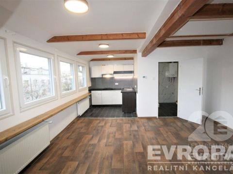 Pronájem bytu 1+kk, Praha - Žižkov, Biskupcova, 29 m2