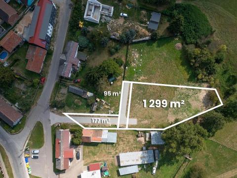 Prodej pozemku, Osek, 1299 m2