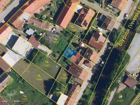 Dražba zahrady, Veverská Bítýška, 254 m2