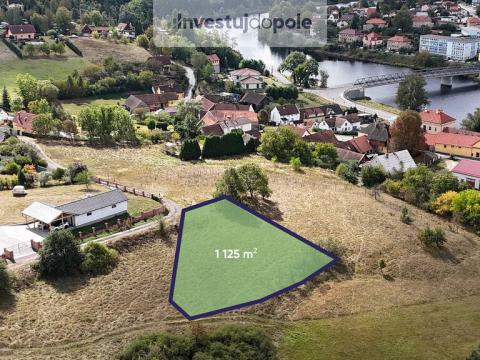 Prodej pozemku, Kamýk nad Vltavou, 1125 m2