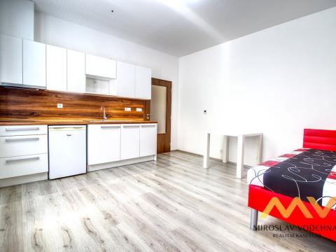 Pronájem bytu 1+kk, Pardubice - Zelené Předměstí, K Višňovce, 25 m2