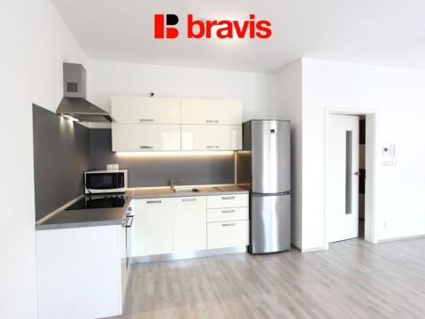 Pronájem bytu 1+kk, Brno - Slatina, Kigginsova, 44 m2