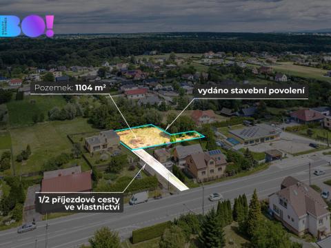 Prodej pozemku pro bydlení, Ostrava - Bartovice, 1104 m2