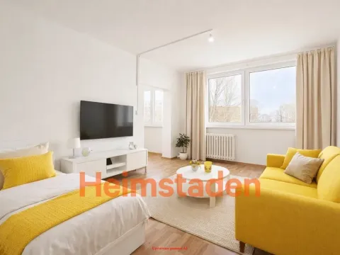 Pronájem bytu 1+kk, Karviná - Hranice, Slovenská, 30 m2