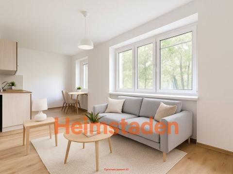 Pronájem bytu 2+kk, Ostrava - Poruba, Dělnická, 37 m2