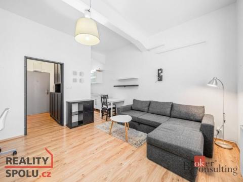 Pronájem bytu 1+kk, Praha - Libeň, Novákových, 27 m2