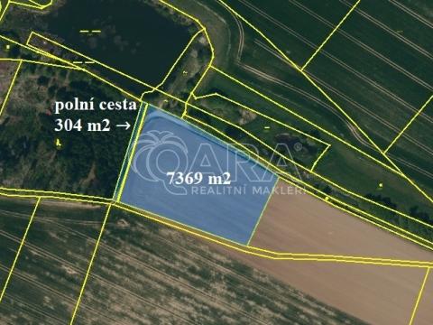Prodej pole, Radkov, 62 m2