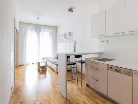 Pronájem bytu 2+kk, Praha - Michle, Baarova, 44 m2