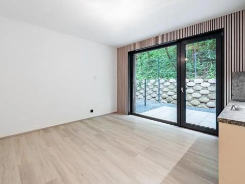 Pronájem bytu 1+kk, Praha - Hlubočepy, Na Zlíchově, 27 m2