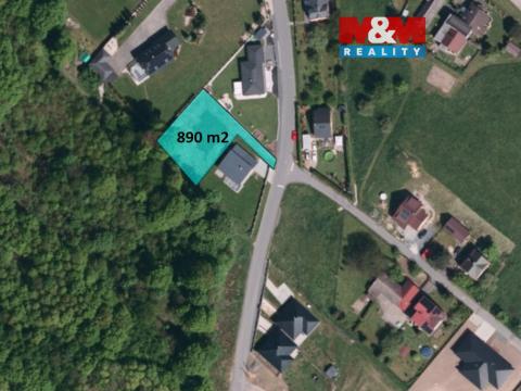Prodej pozemku pro bydlení, Ostrava - Bartovice, 890 m2