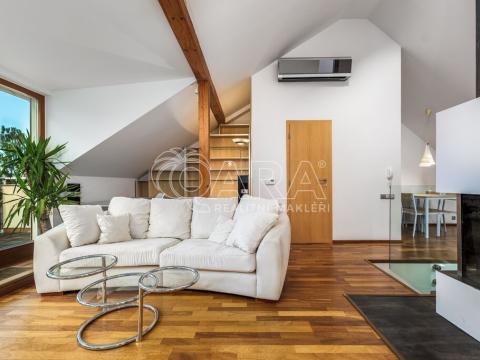Pronájem bytu 3+kk, Praha - Vinohrady, Velehradská, 97 m2