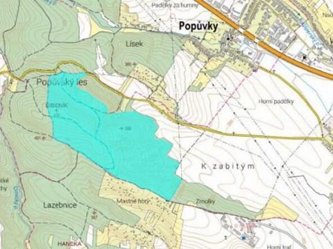 Prodej podílu pozemku, Troubsko, 7335 m2