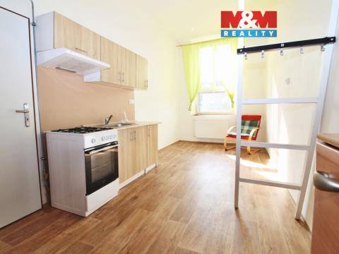 Pronájem bytu 1+kk, Česká Lípa, Pod Holým vrchem, 30 m2