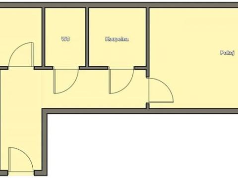 Pronájem bytu 2+1, Praha - Nusle, Na Pankráci, 62 m2