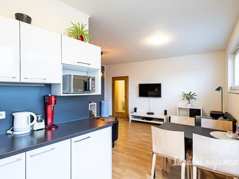Pronájem bytu 1+kk, Praha - Hloubětín, Nademlejnská, 32 m2