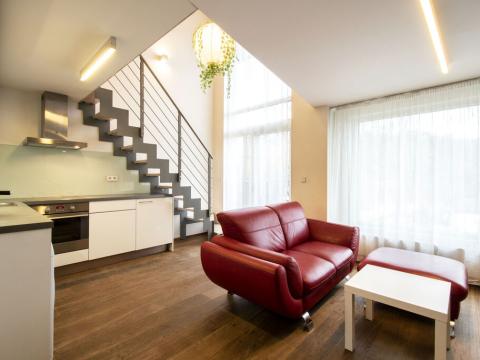 Pronájem atypického bytu, Praha - Libeň, U libeňského pivovaru, 39 m2