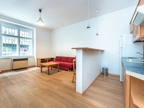 Pronájem bytu 1+kk, Praha - Vinohrady, Libická, 27 m2