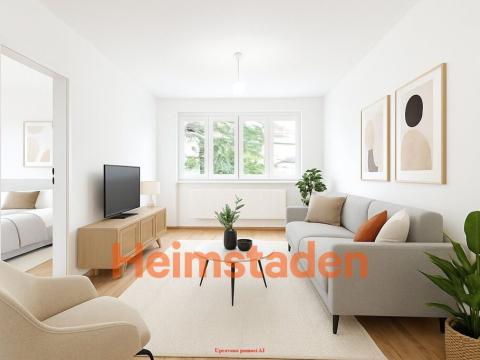 Pronájem bytu 2+kk, Orlová - Lutyně, Lesní, 46 m2