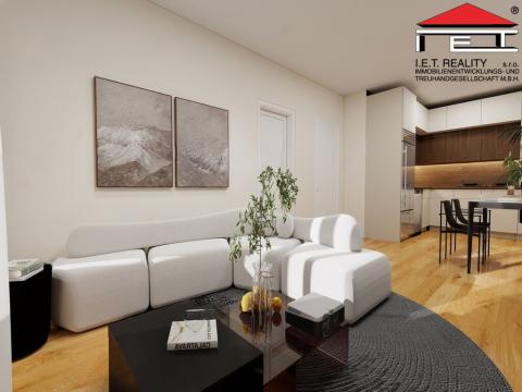 Prodej bytu 2+kk, Brno, Charbulova, 53 m2