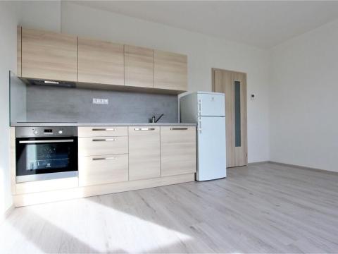 Pronájem bytu 1+kk, Brno - Žebětín, Lišejníková, 34 m2